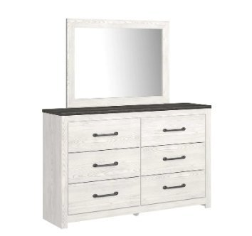 Dresser & Mirror - ShipItFurniture