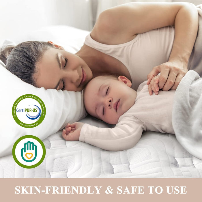 Plush King Mattress 14 Inch - Deep Sleep Hybrid Mattresses Pain Relief - 7-Zone Contouring Soft Bed in a Box, Extra Lumbar Support - 365-Night Trial, Fiberglass-Free, Certipur-Us Certified