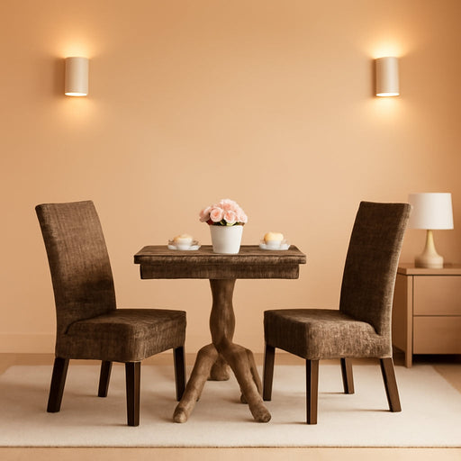 Home Collection Avita Natural Wicker 18-Inch Dining Chair