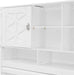 Queen Murphy Wall Bed With HydraulicLiftStorageCabinet