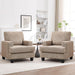 Yellowish Brown Accent Chairs With Armrest Storage