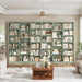 Triple Wide Bookshelf, 6 Tier Large Bookshelf, Bookcase with 17 Open Display Shelves, 74'' Tall Bookcases and Bookshelves for Living Room, Home Office, Library, Green