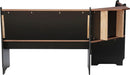Black and Pecan Breakfast Dining Set Ardmore Nook