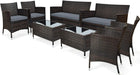 8PCS Rattan Patio Furniture Set