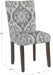 Parsons Classic Upholstered Accent Dining Chair, Set of 2, Suri Blue