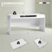 63" Modern Computer Desk with 2 Drawers, Wood Curved Executive Desk with Keyboard Tray & Power Outlet, Writing Desks with Storage for Home Office, Study Room, Living Room (White)