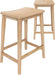 Smythe Bar Stool, Counter Height, Set of 2, Blonde | Minimalist Design, Low-Voc Finishes, Easy Assembly, Smart Style