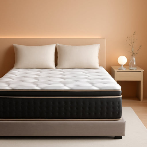 12 Inch King Mattress,Hotel Luxury Hybrid Mattress in a Box, Pocket Innerspring for Motion Isolation, 365-Night Trial & Forever Warranty