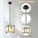 Modern LED Pendant Light with 42 Inches Adjustable Suspender