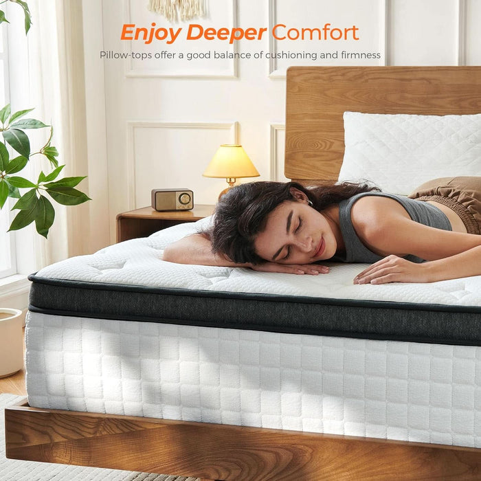 Queen Size Hybrid Mattress Gel MemoryFoam ProEdition