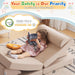 2024 Kids Couch Play Couch Large, Miss Fabric Modular Foam Couch Floor Sofa Soft Play Equipment for Kids, Convertible Sofa Couch and Kids Playhouse