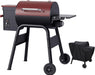 Wood Pellet Grill Smoker for Outdoor Cooking, 456 SQ. in Cook Area Electric Pellet Grill with Auto Feed & PID Temperature Control 180-425°F, 6-In-1 BBQ Grill & Rain Cover for Backyard