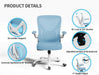 Office Chair: Mesh Ergonomic Desk Chair with 3D Lumbar & Swivel
