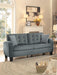 Modern Gray Fabric Sofa - Sinclair