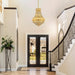 Empire Crystal Chandeliers K9 Crystals Gold Finish