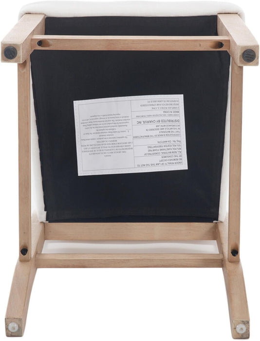 Beige Bar Stools Set of 2, 26" Farmhouse Counter Height Barstools, Linen Upholstered Bar Chairs with Back and Natrual Wood Legs for Kitchen Island/Breakfast Bar/Home Pub