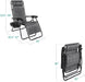 Zero Gravity Chair Recliner, Gray