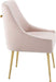 Discern Upholstered Performance Velvet Dining Chair, Pink