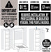 White 91-In Tall Wooden Bookcase Shelf
