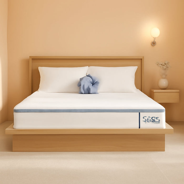 Gel Memory Foam Mattress, Fiberglass Free 8-Inch Certipur-Us Certified Bed-In-A-Box, Full, White