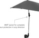 Versa-Brella UPF 50+ Personal Sun Shade - Portable Umbrella for Sports & Outdoors - Secure Clamp, 360-Degree Swivel Adjustable Position for Maximum Sun Protection - Compact with Carry Case