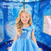 Princess Play Tent for Girls, Frozen Toy, Ice Castle Kids Playhouse for Indoor & Outdoor, Imaginative Castle Tent with Carry Bag, Perfect Easter, Birthday & Valentine Gift for Girls Ages 2–8