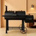 ® Competition Pro® Barrel Grill and Offset Smoker, Includes Side Fire Box for Texas-Style Offset Smoking, Metal Cooking Grates, 1,010 Cooking Square Inches in Black, Model 2823 in Black