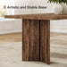 Farmhouse Dining Table for 4 to 6 People, 63-Inch Rectangle Wooden Kitchen Table with Large Tabletop and Heavy Duty Legs for Dining Room,Kitchen, Vintage Brown