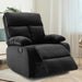 Small Manual Recliner for Adults in Black