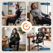 Ergonomic Office Chair 400 Lbs Mesh Desk Chair with Headrest