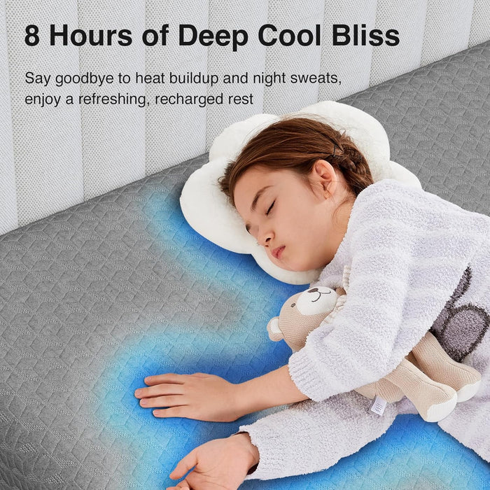 Queen Mattress 8 Inch, Queen Memory Foam Mattress for Cool Night Sleep & Pressure Relief, Wave Airflow Foam Mattresses for Enhanced Support & Breathability, Bed Mattresses in a Box