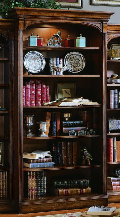 Brookhaven Open Bookcase in Cherry Wood Finish