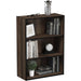 Pasir 3-Tier Open Shelf Bookcase, Columbia Walnut