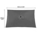 2*3M Waterproof Outdoor Garden Umbrella Cover, Waterproof Canopy UV Protection, Suitable for Outdoor Patio and Courtyard