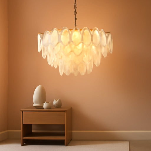 Modern Large Crystal Glass Chandelier, 39.76" Gold Luxury Hanging Pendant Light Fixture,16-Light round Cloud Ceiling Chandeliers Lighting for Dining Room Living Room Bedroom Foyer Stairway, E12