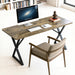 Heavy Duty Office Desk 47.2" – 800 Lbs Capacity, 45 Lbs Net Weight (Double the Average), 1" Thick Desktop, 1Mm Steel Frame, No Wobble for Home Office Gaming