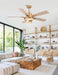 Contemporary 52 Inch White Ceiling Fan Remote Unit