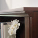 Miscellaneous Storage 5-Shelf/ Book Shelf 2-Door Bookcase, Select Cherry Finish