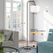 LED Floor Lamp for Living Room, 3 Color Temperature, with Foot Switch, 9W Bulb Included, Oil Rubbed Bronze