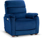 Zero Wall Hugger Power Recliner Chair for Adult ST257 (Navy Blue)
