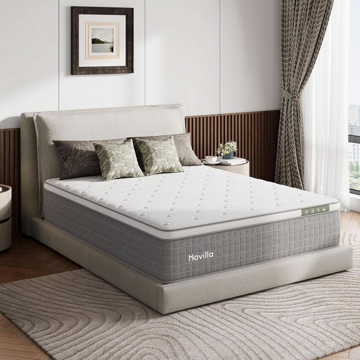QueenSize Hybrid Mattress Gel Memory Foam CertipurUSCertified