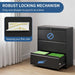 3 Drawer File Cabinet with Lock, Metal Lateral Filing Cabinets
