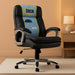 Fairbanks Big and Tall High Back Executive Office Ergonomic Gaming Computer Chair with Layered Body Pillows, Contoured Lumbar Zone, Black