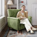 Green 22InchesWide Oversized PremiumLuxAccent Chair