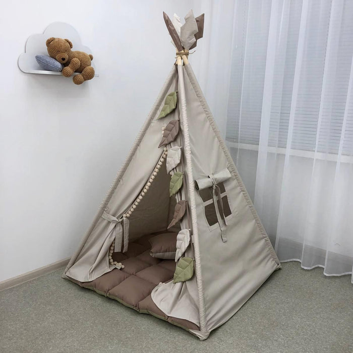 Leafy Teepee Leaves Play Tent Forest Playhouse