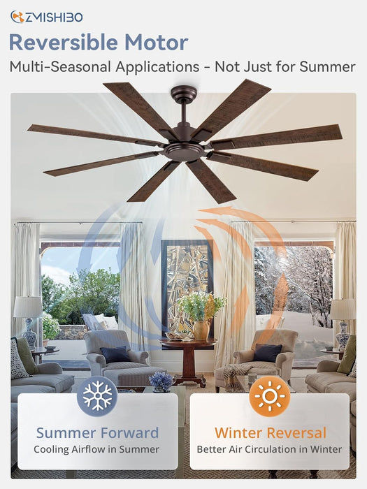 Premium Oil Rubbed Bronze Quiet Ceiling Fan