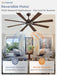 Premium Oil Rubbed Bronze Quiet Ceiling Fan