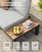 Aluminum Outdoor Patio Conversation Set with 4 Seats & Coffee Table