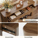 Console Table with 2 Drawers for Entryway, 63 Inches Narrow Long Sofa Table behind Couch with Storage, Farmhouse Accent Entrance Piece for Entry, Living Room, Hallway