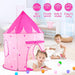 3Pc Kids Play Tent for Girls with Ball Pit, Crawl Tunnel, Princess Tents for Toddlers, Baby Space World Playhouse Toys, Boys Indoor& Outdoor Play House, Perfect Kid’S Gifts